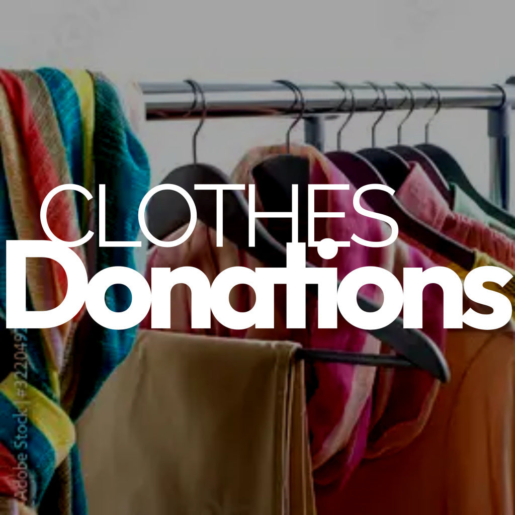 Give your clothes a second life and raise money for H.O.P.E